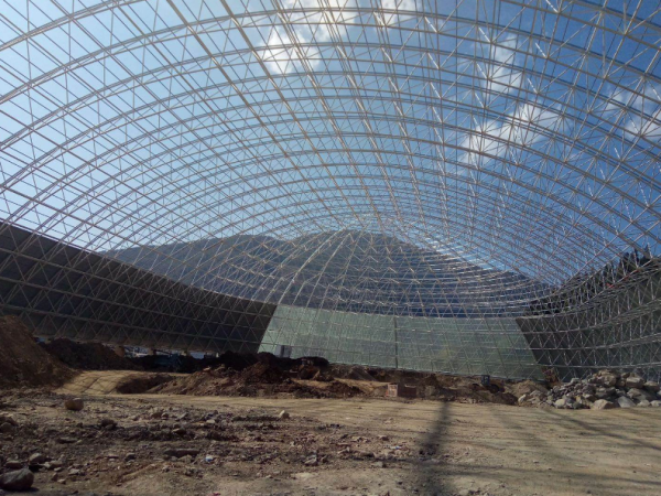 南宁干煤棚网架加工案例